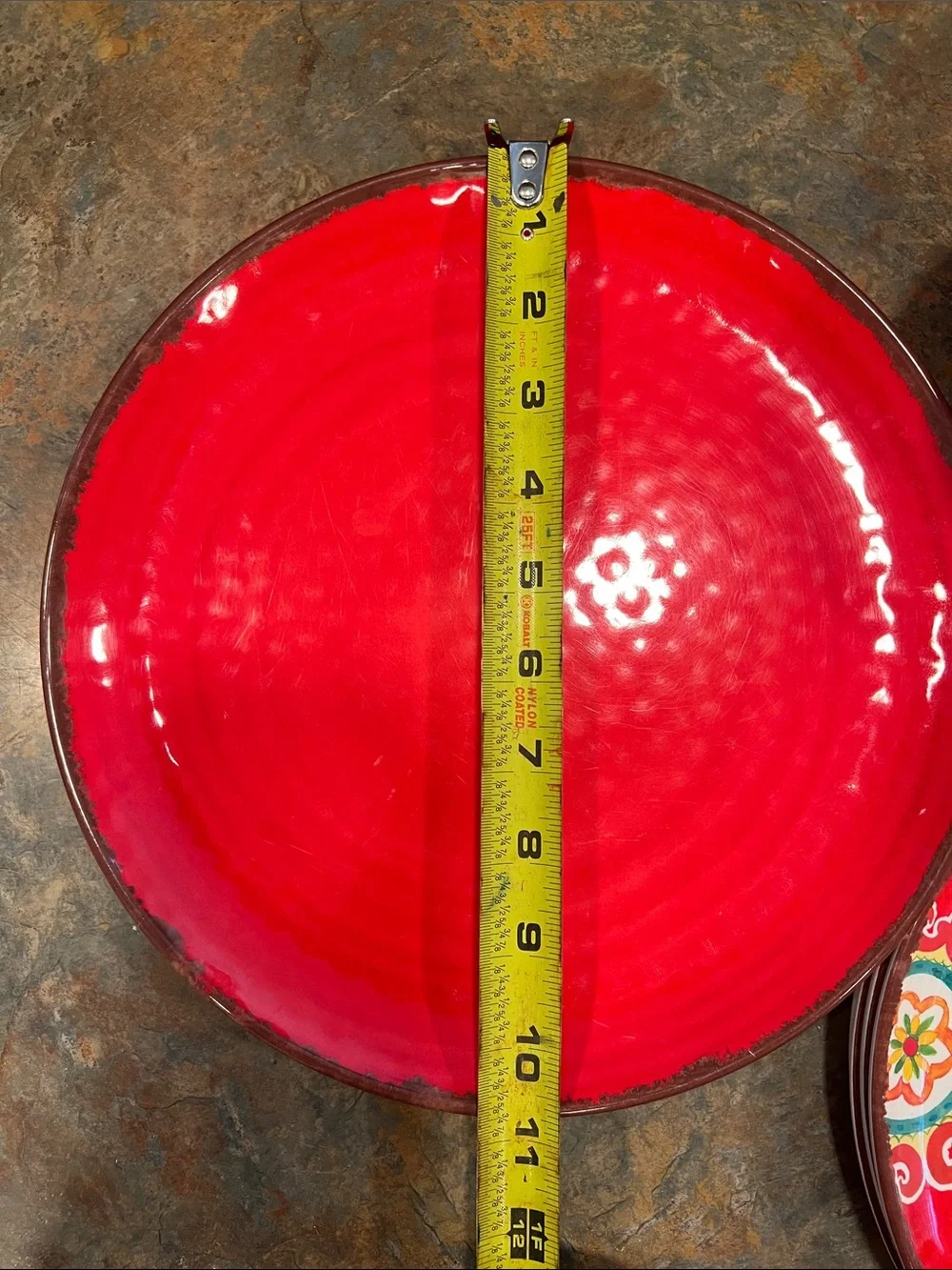 Laurie Gates vibrant red